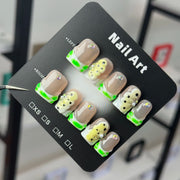 Luxury Full-Cover Reusable Press-On Nails – DDX-H039