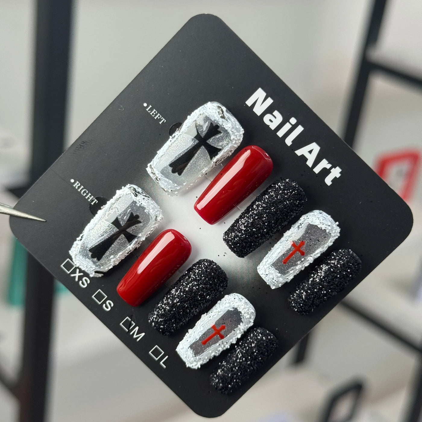 Salon Full-Cover Reusable Press-On Nails – DDX-H042