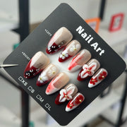 Luxury Full-Cover Reusable Press-On Nails – DDX-H044