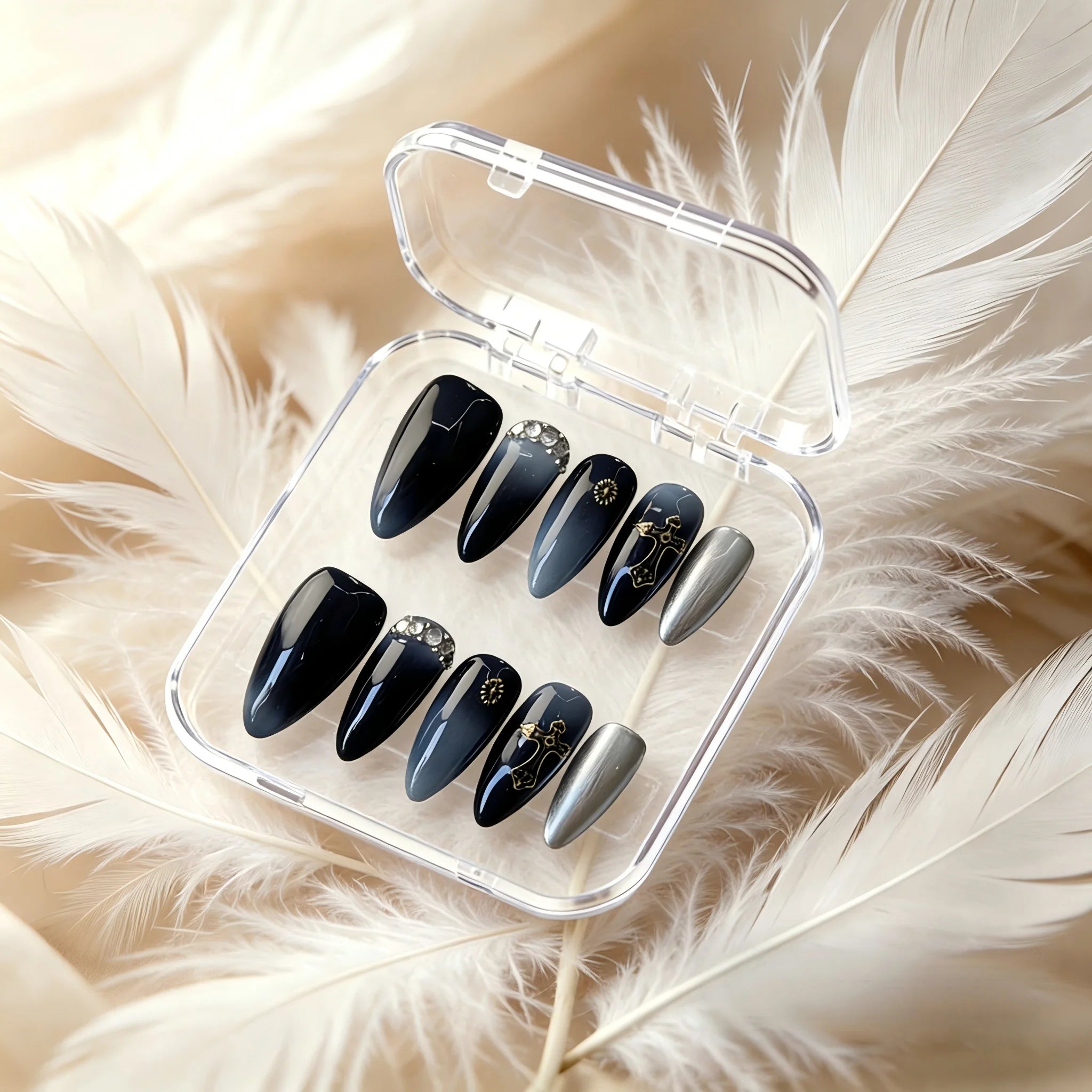 Portable Reusable Press-On Nails – DDX-H017