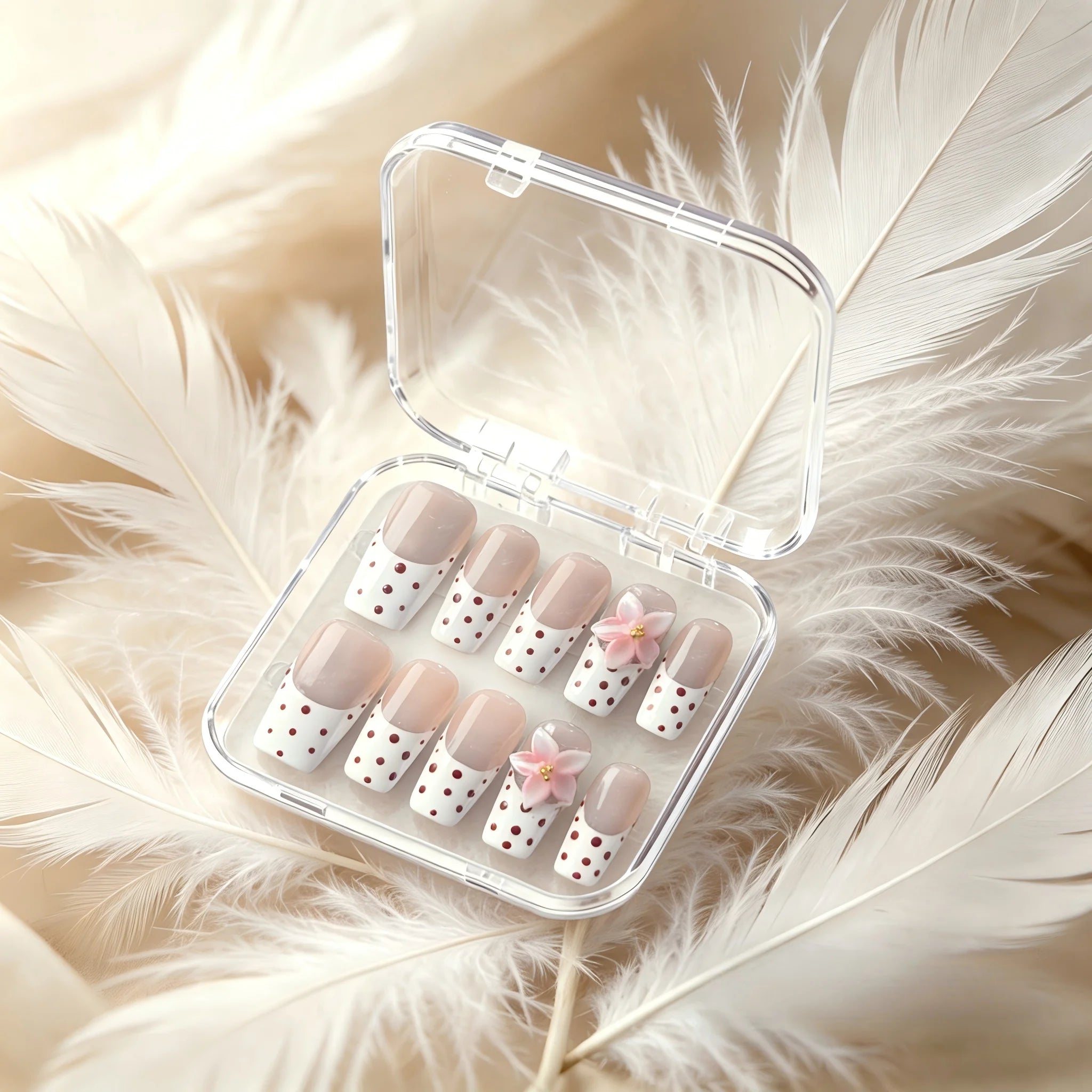 Structured Reusable Press-On Nails – DDX-H022